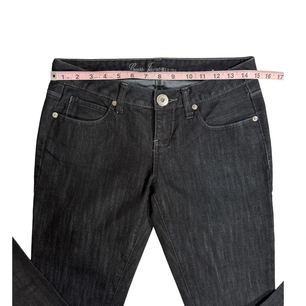 Guess Jeans Marina Skinny Jeans Womens Size 28 Dark Indigo Excellent  Denim